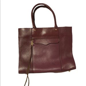 Burgundy leather purse NWOT